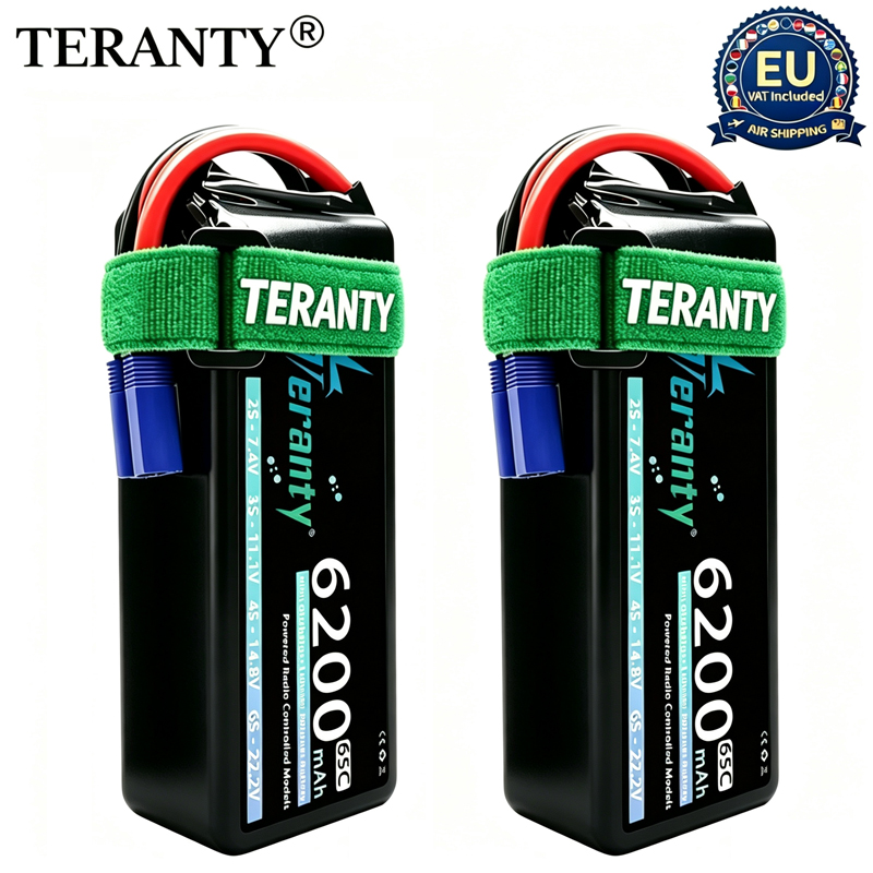 Lipo Battery 6S - TERANTY 6S 6200mAh リポバッテリー 22.2V 65C