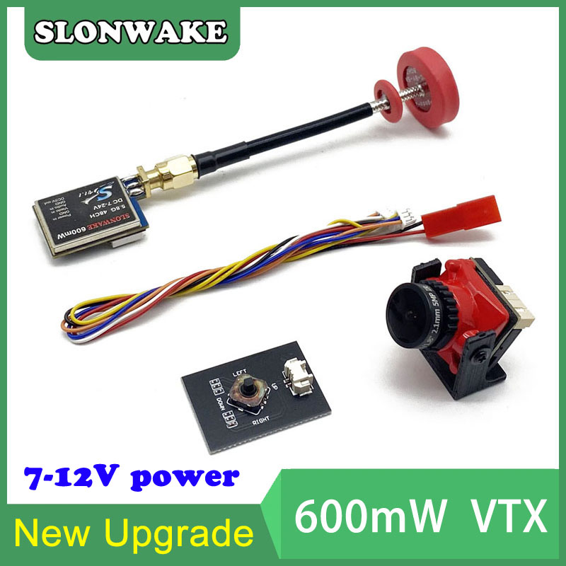 Mini Drone - 5.8 グラム 48CH 600mW 調整可能な VTX-CAM