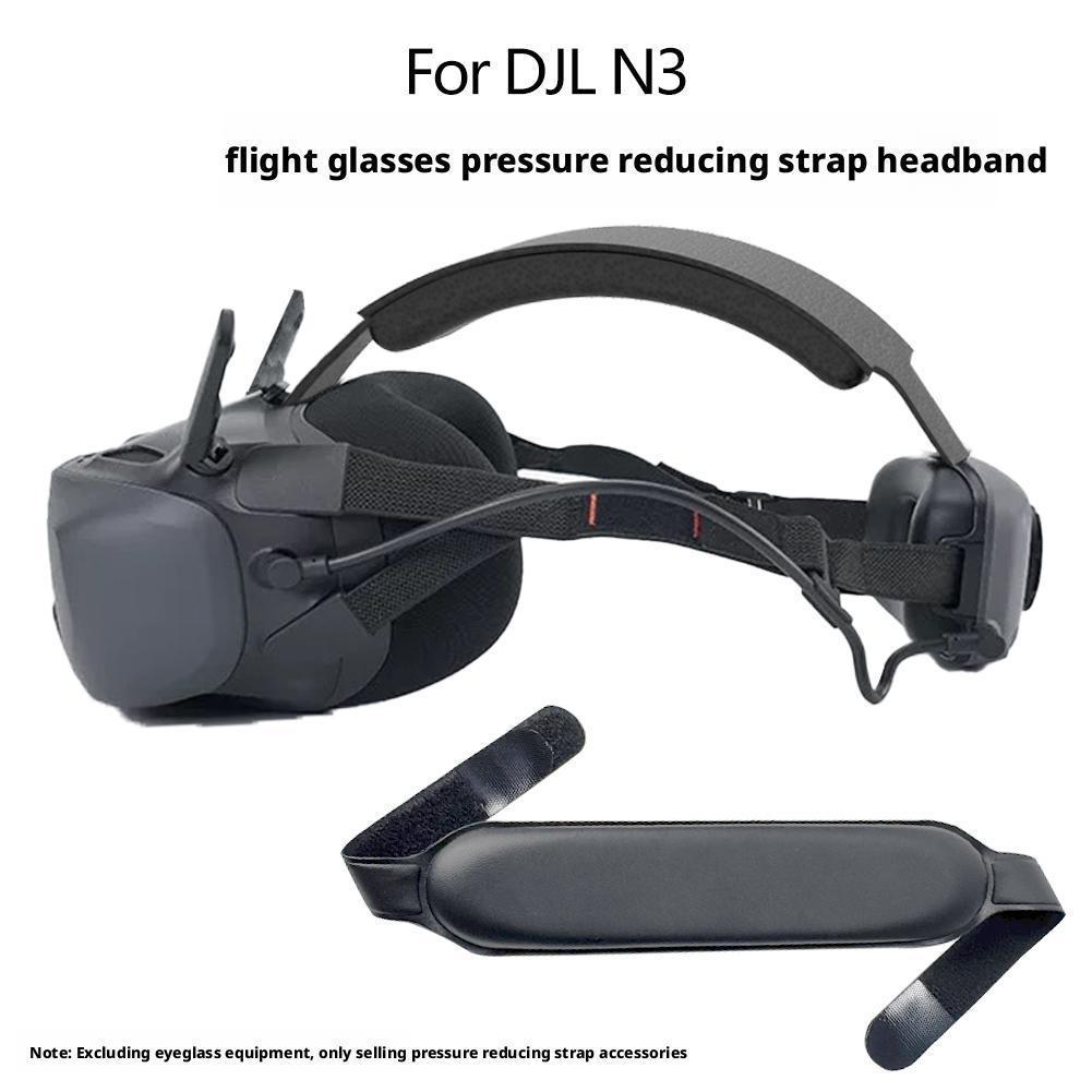 Dji Goggles - DJI ゴーグル N3 PU レザークッションヘッドバンドストラップ圧力リリーフ快適なフィット DJI