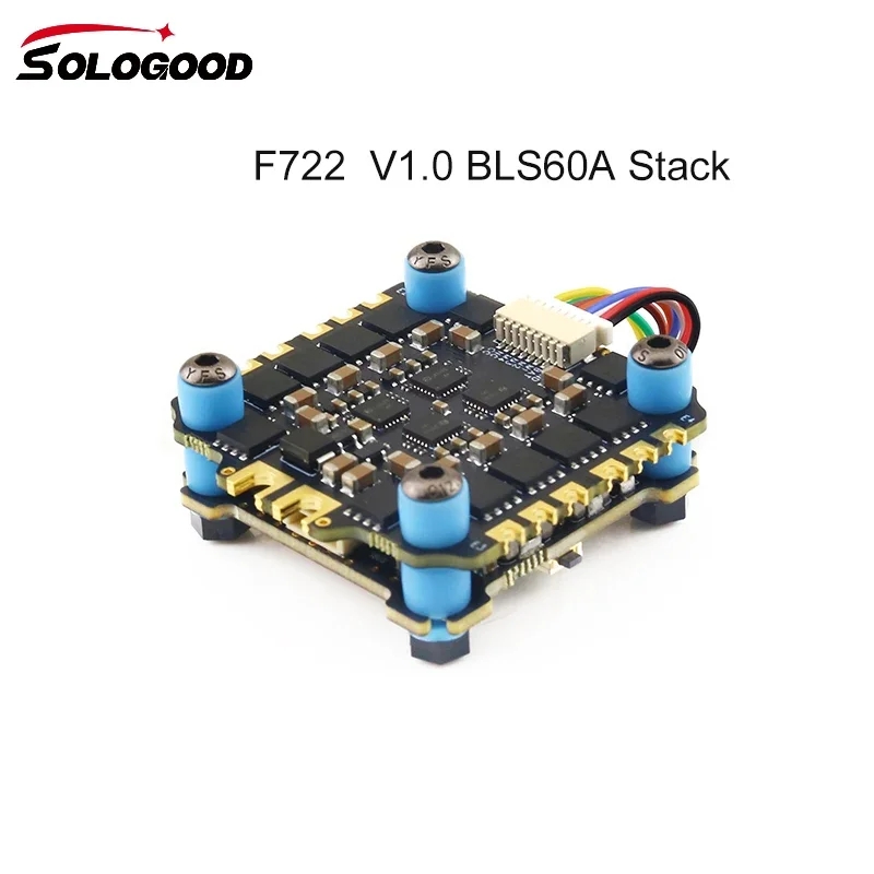 F722 Flight Controller - SoloGood F722 60A スタック ICM42688P F722
