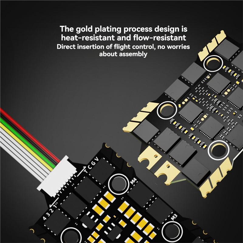4 In 1 Esc - 【プロモーション】RC FPVドローン用 60A 4-in-1 6S 32ビットESC、Dshot600/300、BL32ファームウェア対応