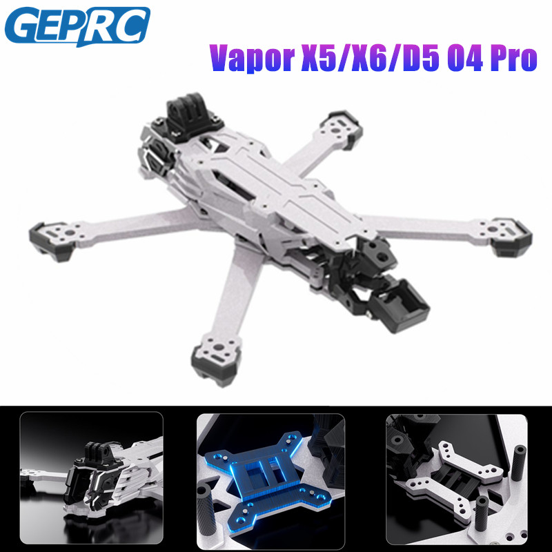 Carbon Fiber Drone Frame - GEPRC Vapor D5/x5/x6 O4 Pro フレーム