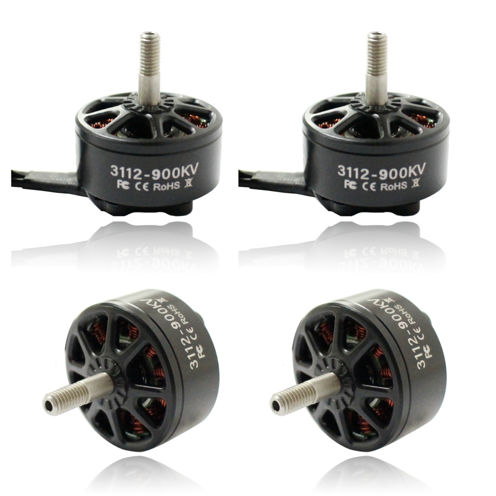 Brushed Drone Motor - 1/4個入り 3112 900KV ブラシレスモーター 4-6S 高推力