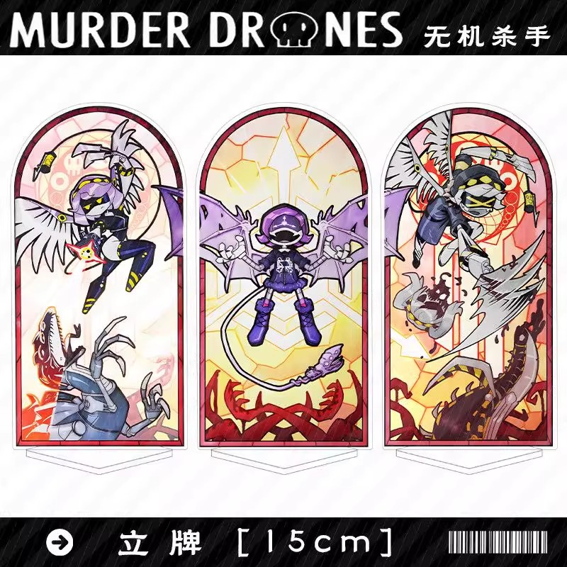 Drone - マーダードローンズ シーズン 1 ウジ アクリルフィギュアディスプレイ漫画スタンドモデルプレートデスクトップ装飾アニメグッズキーホルダージュエリー