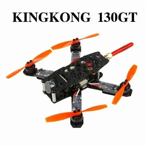 Carbon Fiber Drone Frame - KingKong LDARC 130GT 130mm カーボンファイバー クアッドコプター