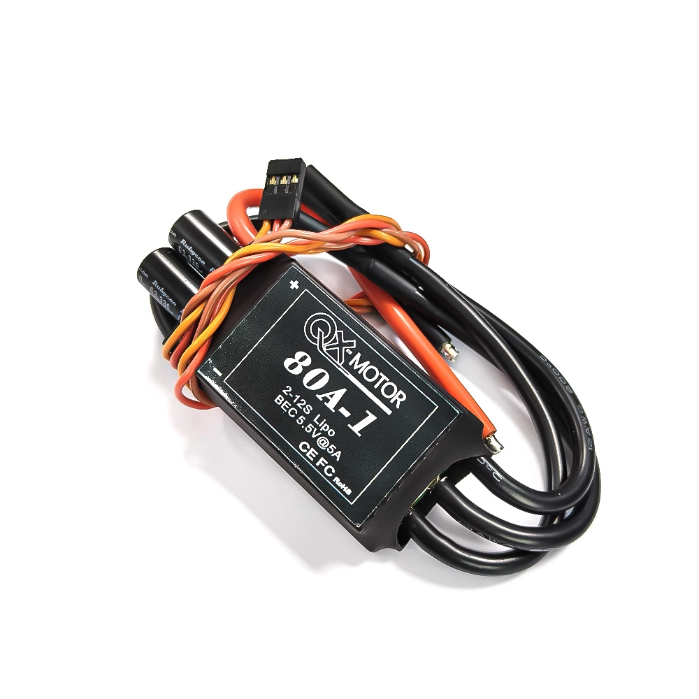 80A 2-12S ブラシレス ESC 高圧スピードコントロ - Brushed Drone Motor のレビューと価格