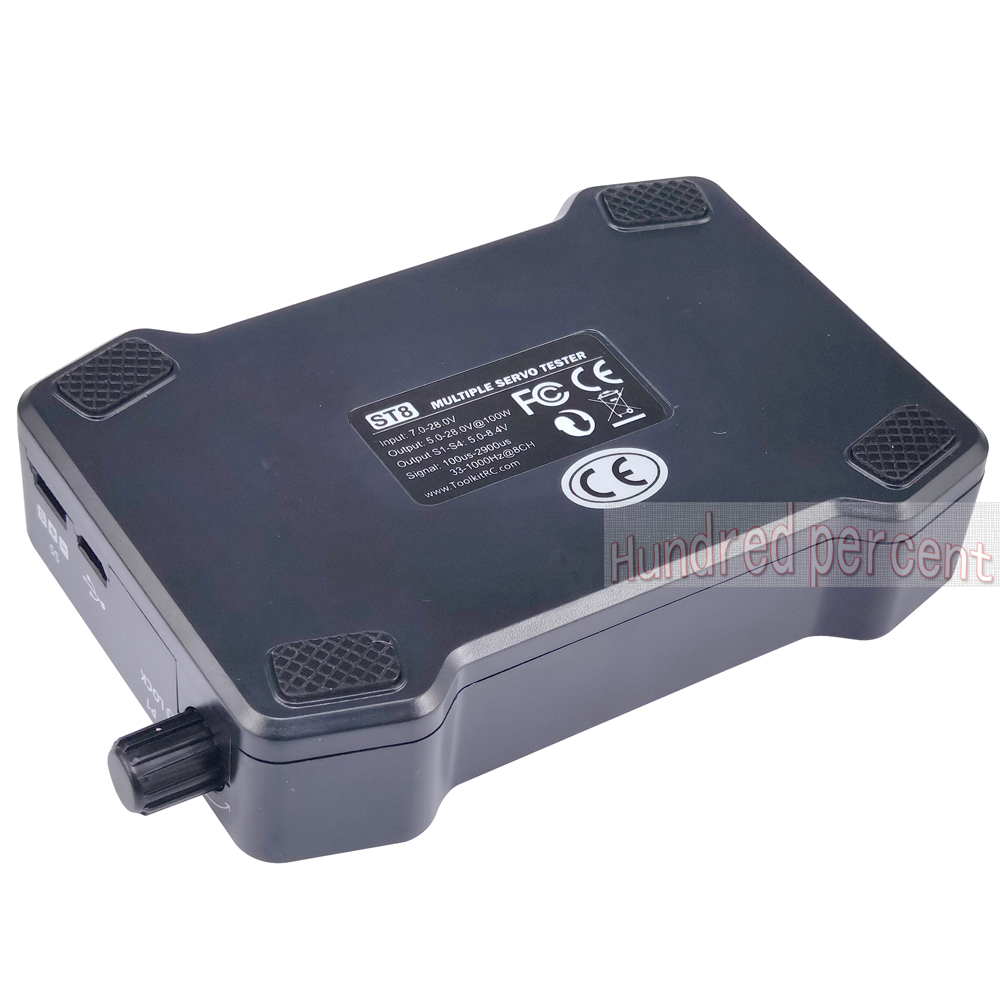 ToolkitRC ST8 サーボ総合テスター 2.4 TF - Smoke Stopper のレビューと価格