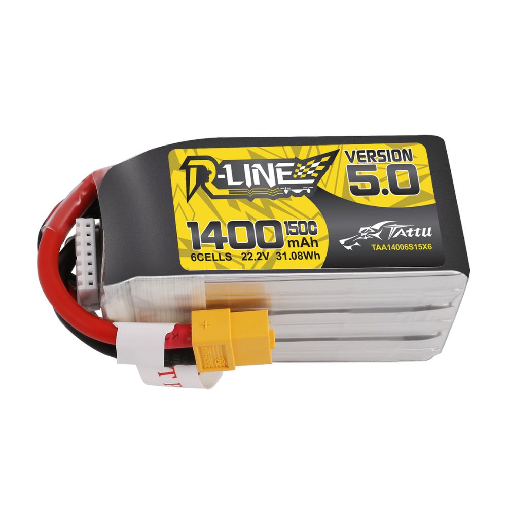 TATTU R-LINE 5.0 3S 4S 6S リポバッ - Lipo Battery 6S のレビューと価格