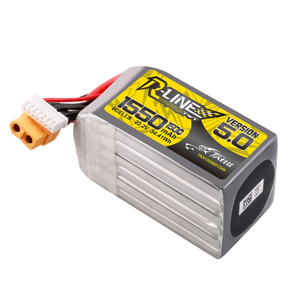 TATTU R-LINE 5.0 3S 4S 6S リポバッ - Lipo Battery 6S のレビューと価格