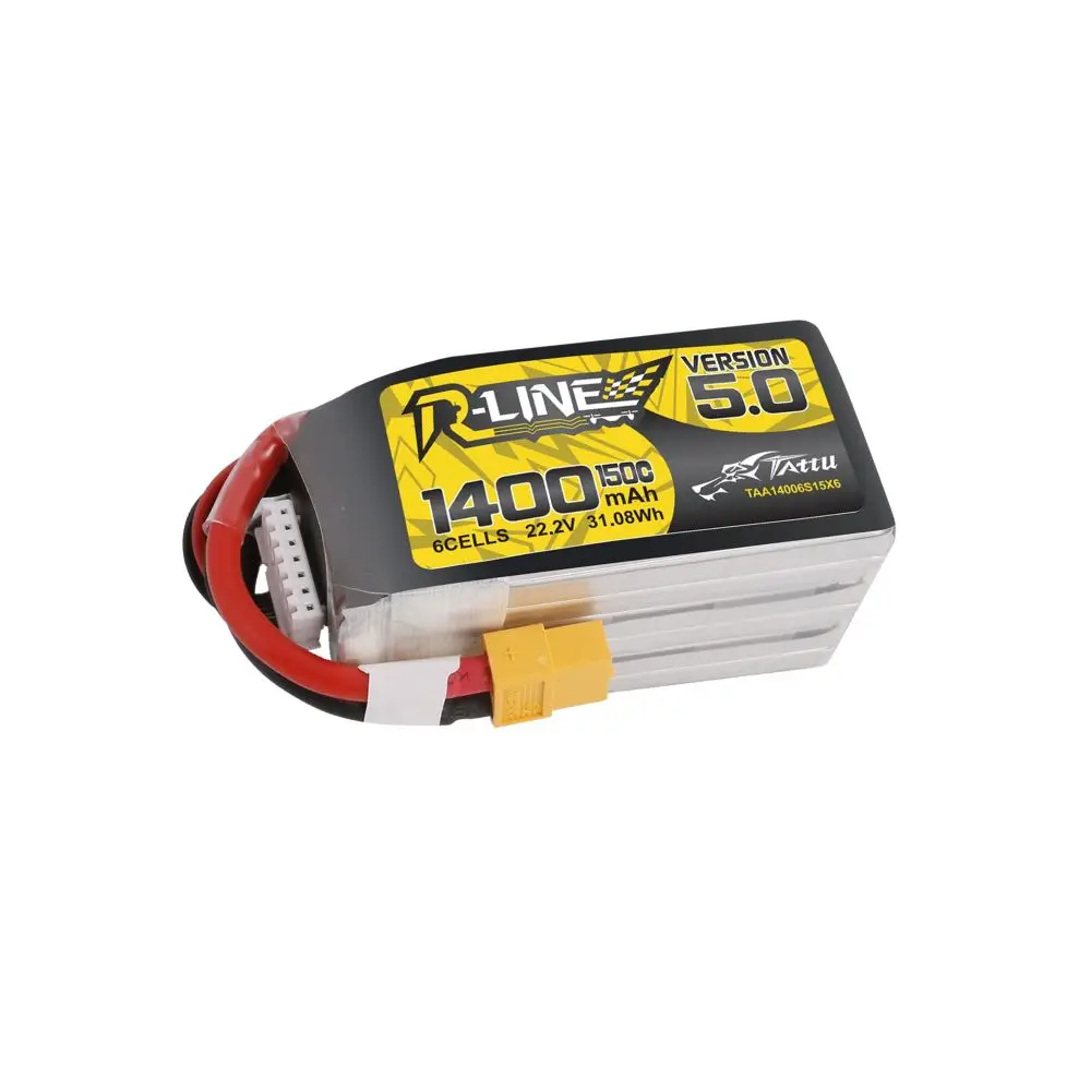 TATTU R-LINE 5.0 3S 4S 6S リポバッ - Lipo Battery 6S のレビューと価格