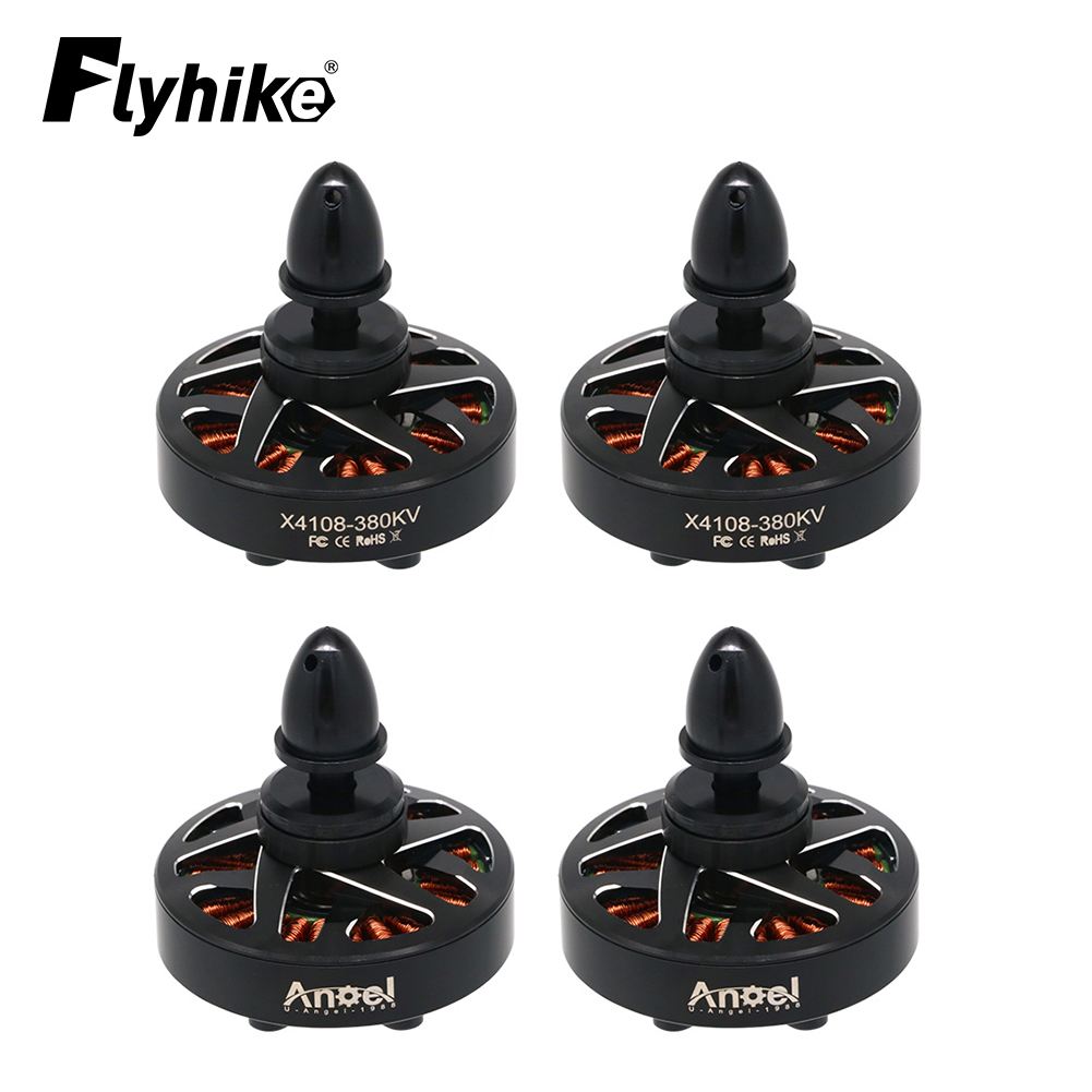 4個 UAngel 4108 X4108 380KV 600 - Brushed Drone Motor のレビューと価格