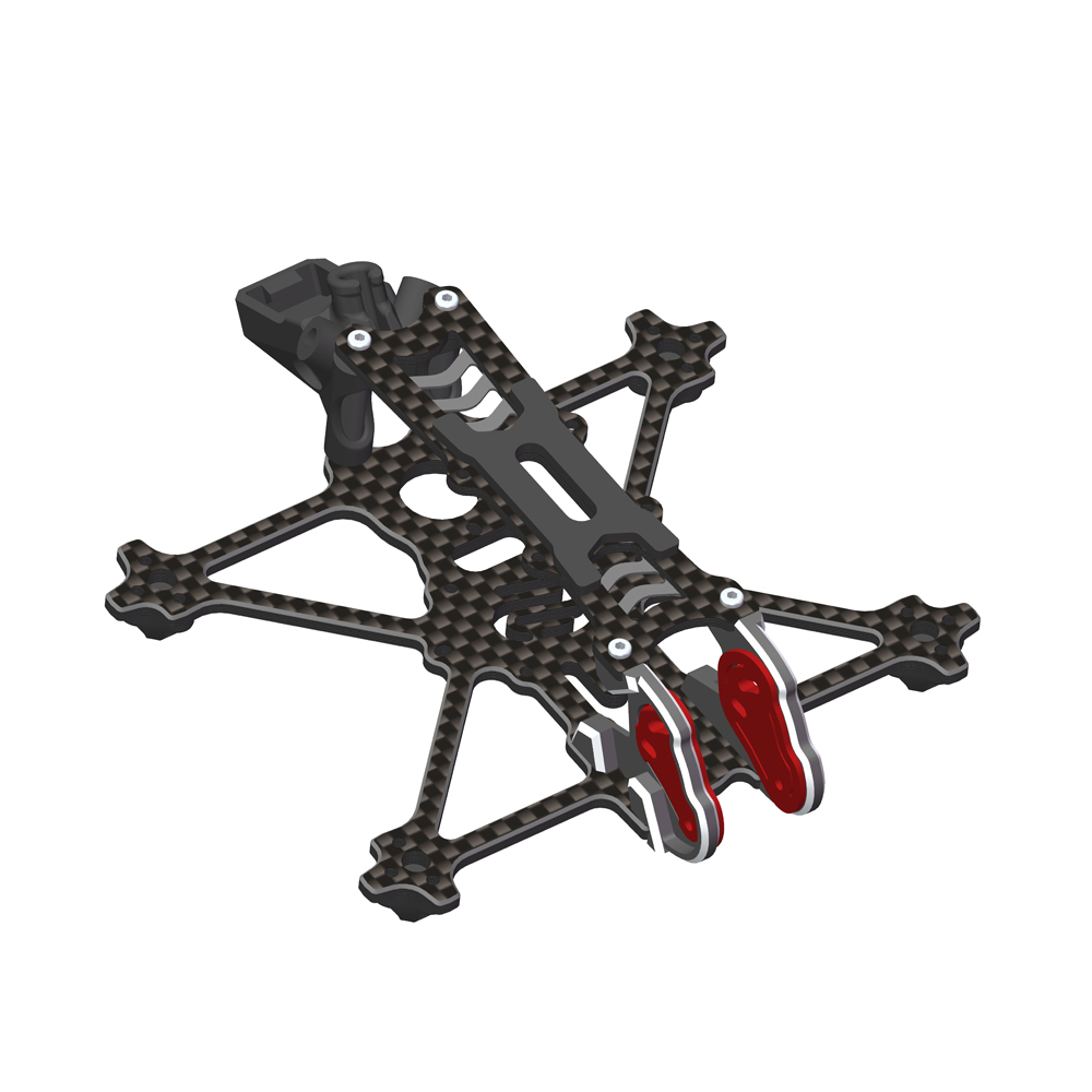 AlfaRC Fi-25 DJI O4 Air Unit 6 - Carbon Fiber Drone Frame のレビューと価格