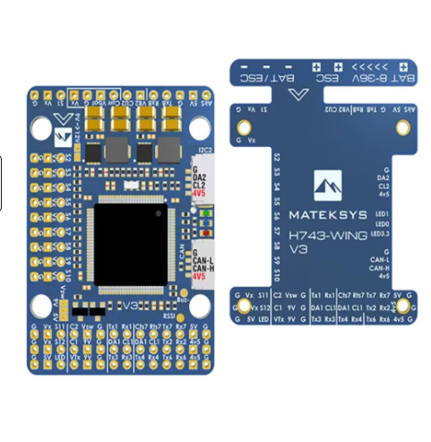 Matek H743-WING V3 FC 内蔵 OSD B - Betaflight Fc のレビューと価格