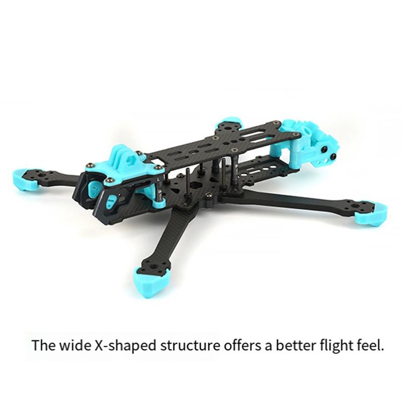 MACH-MANTA V2 5 インチ カーボンファイバー  - Carbon Fiber Drone Frame のレビューと価格