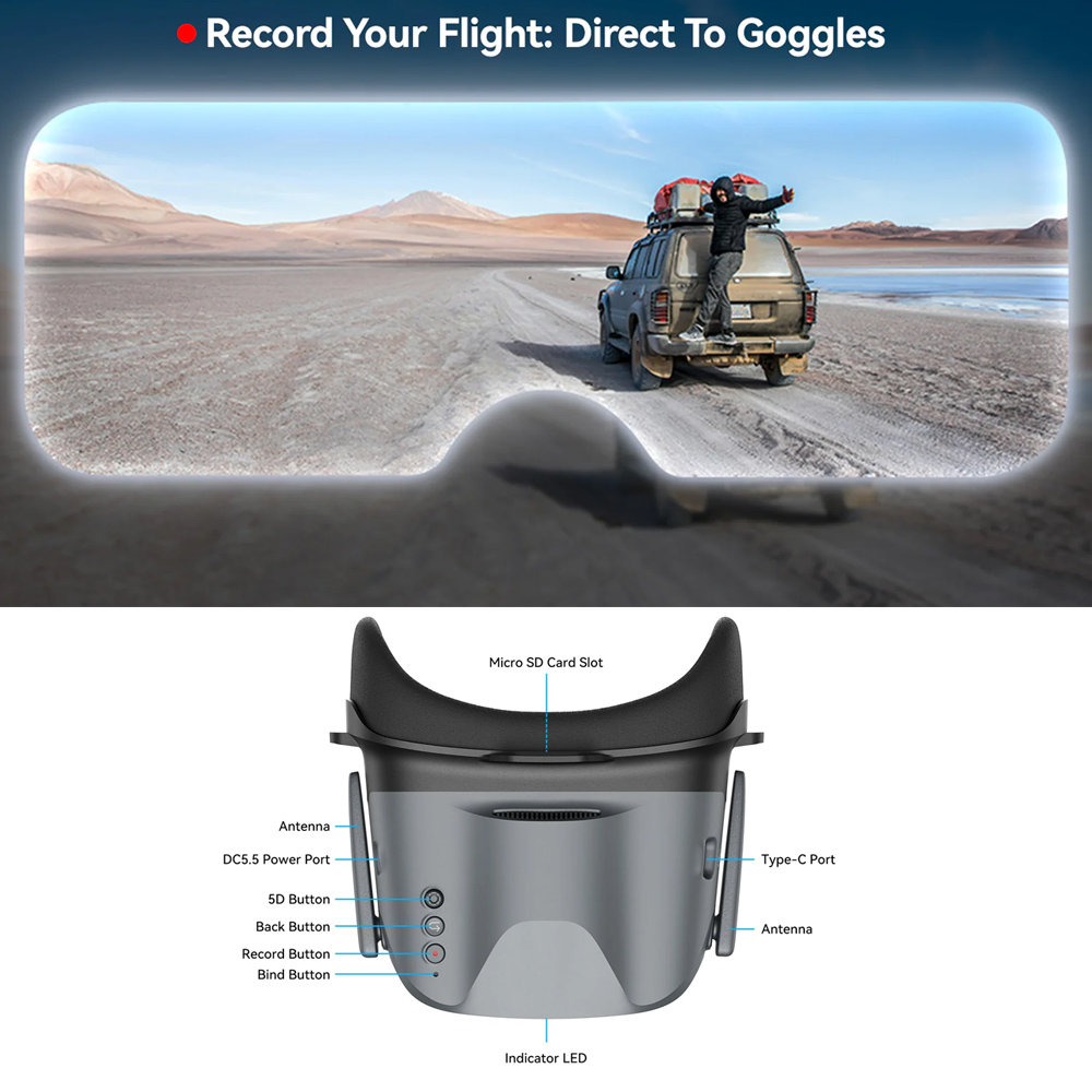 BETAFPV VR04 FPVゴーグル HD Pro /  - Goggles Fpv のレビューと価格