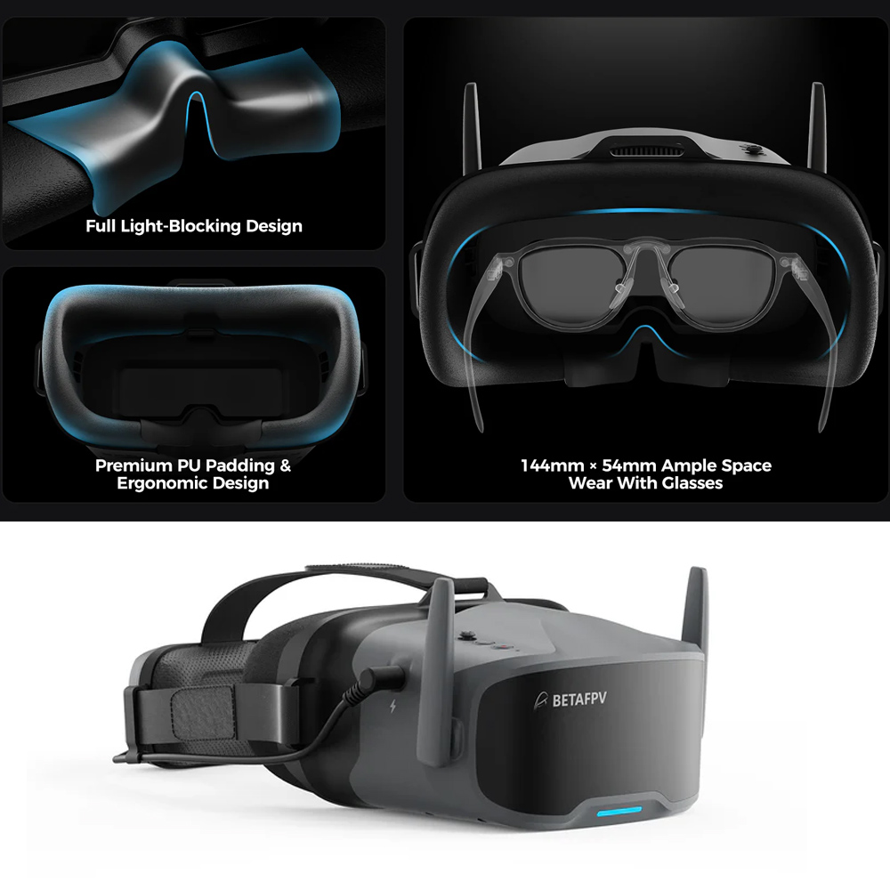 BETAFPV VR04 FPVゴーグル HD Pro /  - Goggles Fpv のレビューと価格
