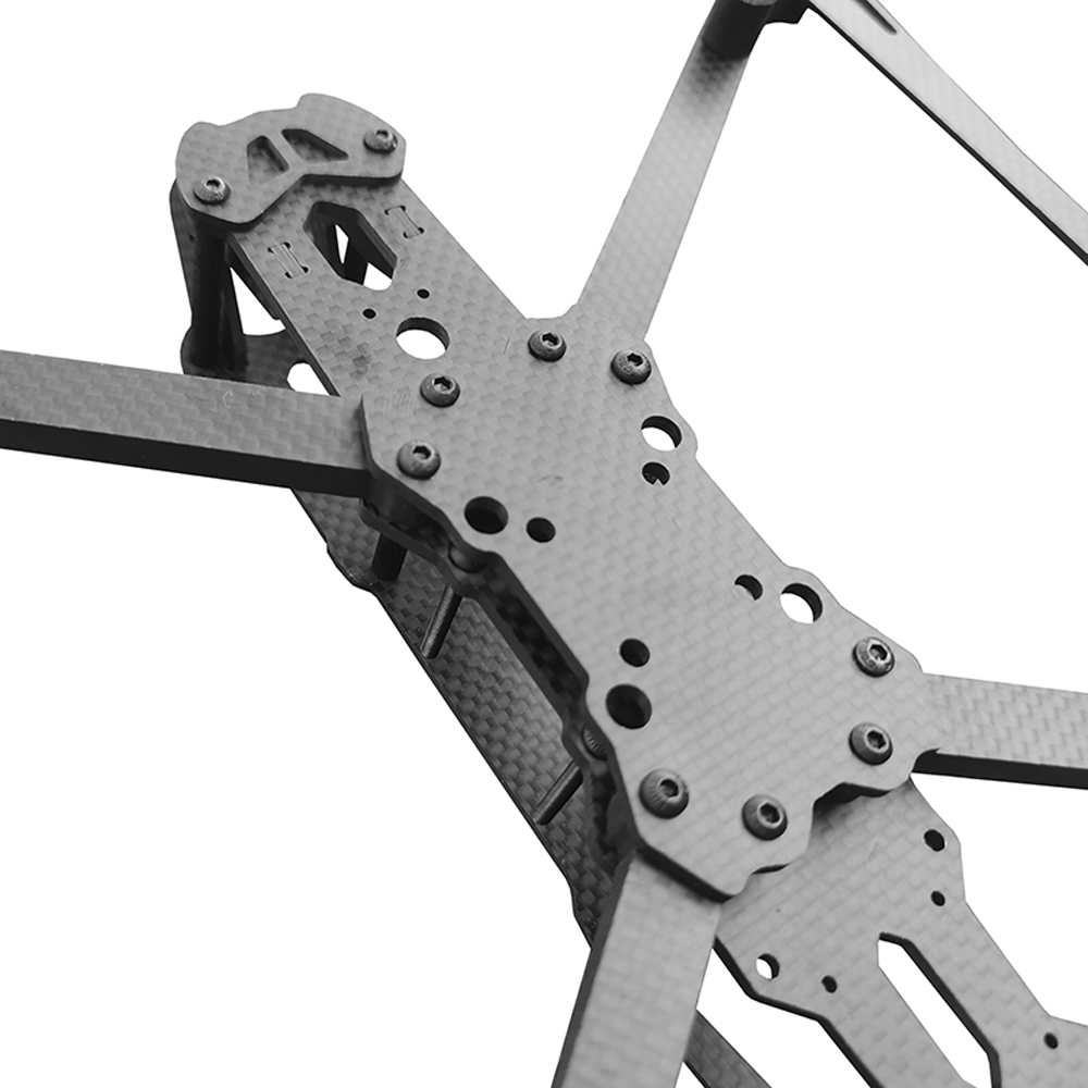 MARK V2 8/9/10インチ 3K カーボンファイバー - Carbon Fiber Drone Frame のレビューと価格