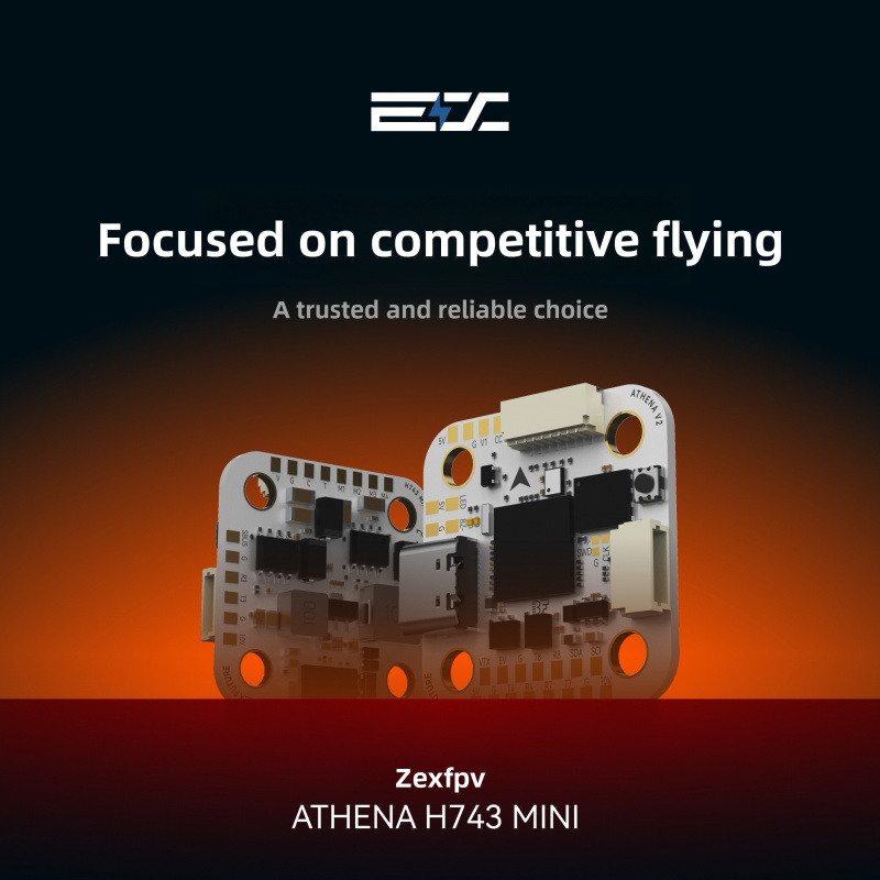 ZEX ATHENA H743ミニフライトコントローラー 8 - Betaflight Fc のレビューと価格