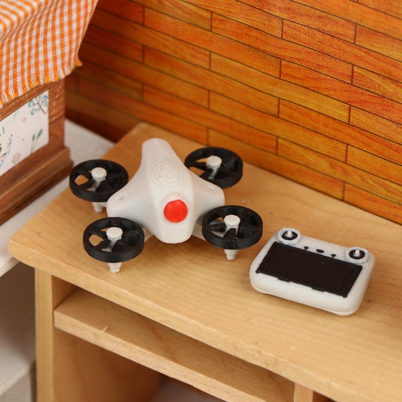 ミニチュアシミュレーションドローンモデル リモコン付き 1: - Drone のレビューと価格