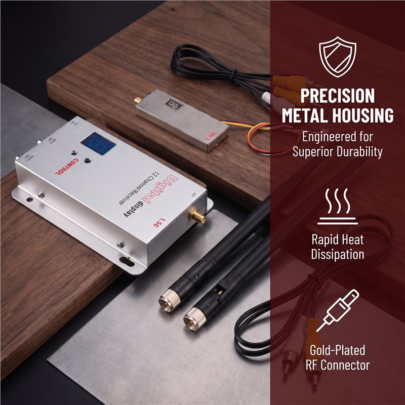 ABTJ製：FPV長距離RCドローン対応、1.5GHz 2W - Rc Transmitter のレビューと価格