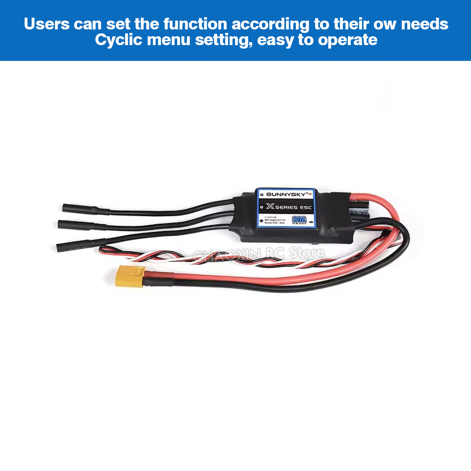 SunnySky X シリーズ ESC 80A 2-6S L - Lipo Battery 6S のレビューと価格