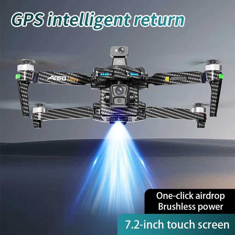 ブラシレスGPSドローン 8K ESC デュアルカメラ 3軸 - Drone Gimbal のレビューと価格