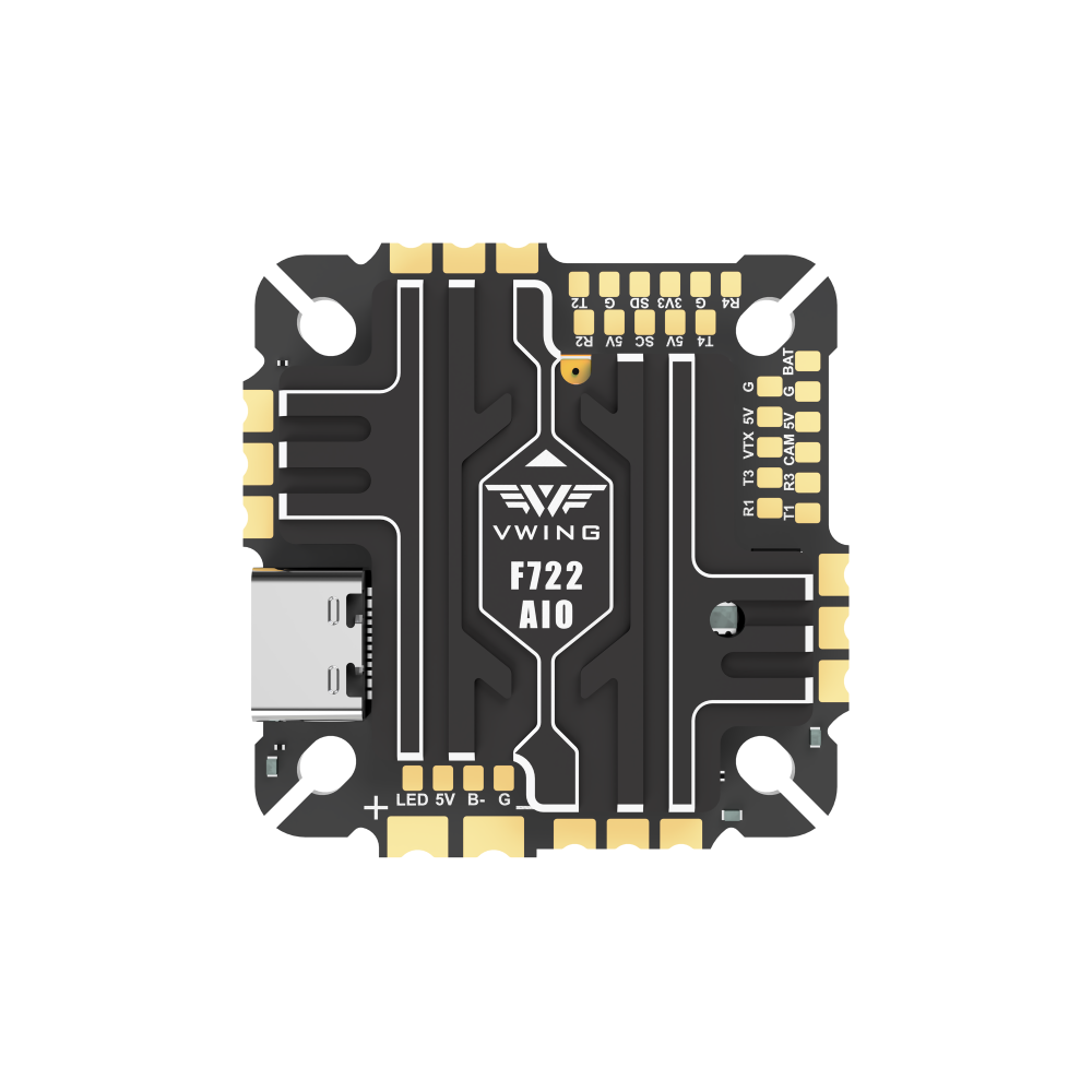 VWING F722 AIO フライトコントローラー内蔵45 - Betaflight Fc のレビューと価格