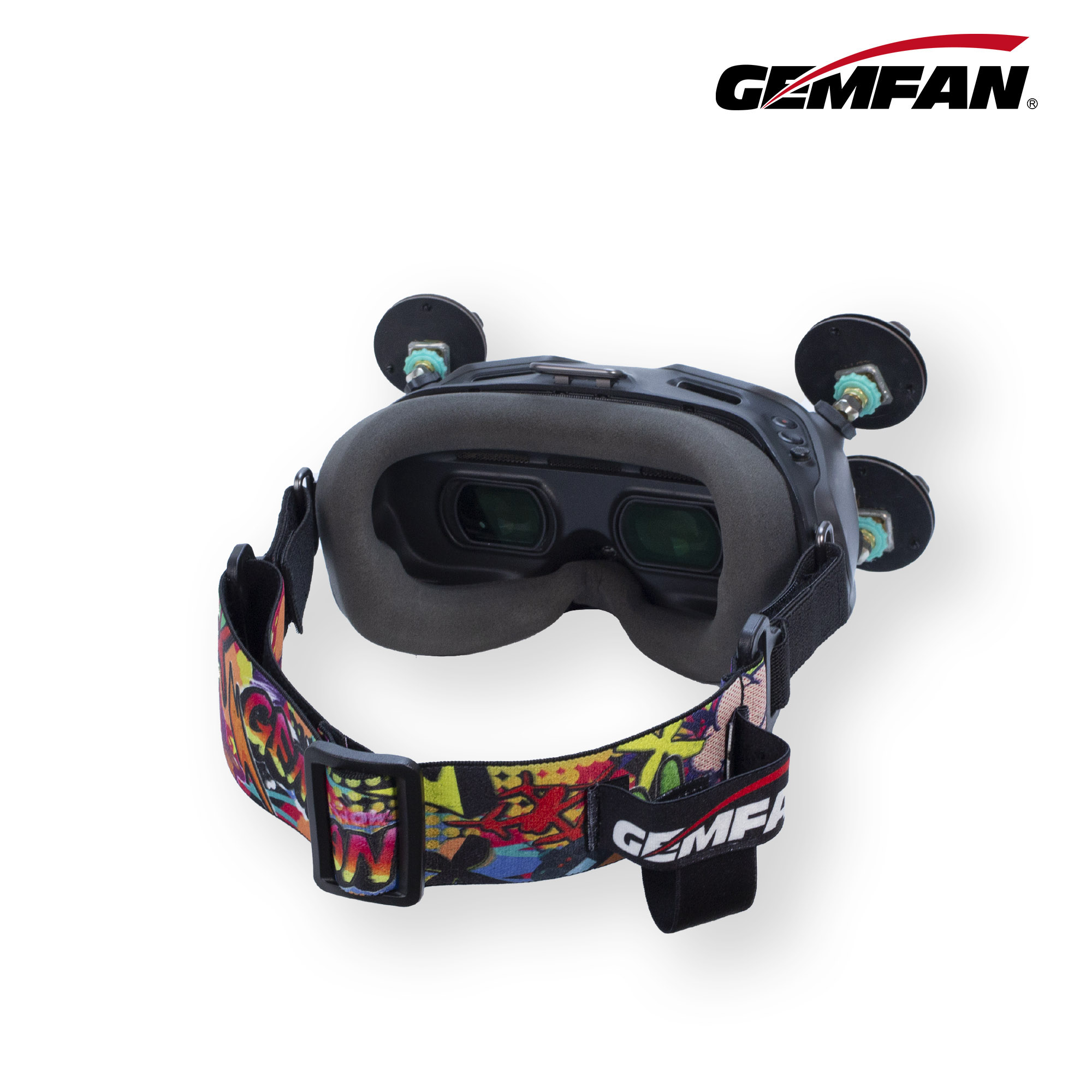 GEMFAN ゴーグルバッテリーストラップ FPV メガネ調 - Drone Goggles Dji のレビューと価格