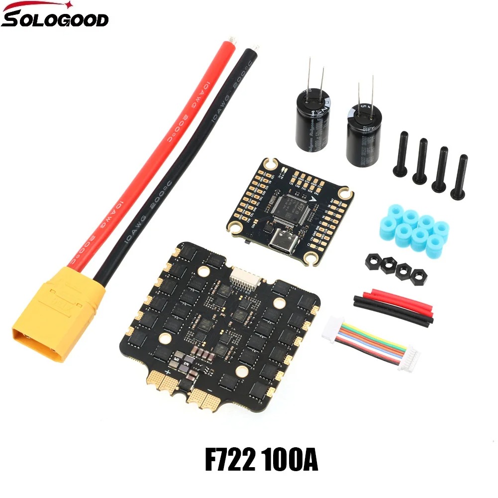 SoloGood F722 100A 8S FC ESCスタ - F722 Flight Controller のレビューと価格