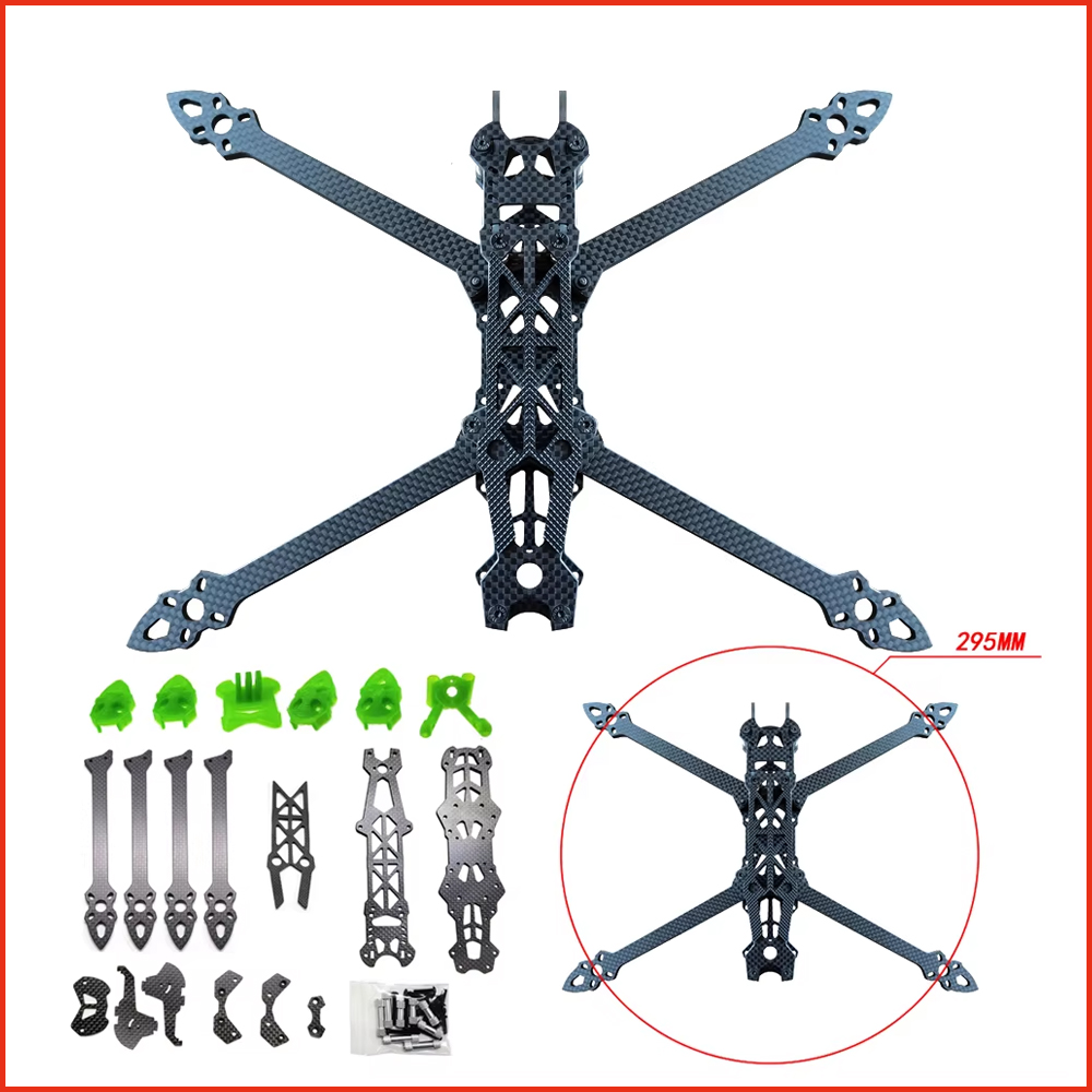 Fpvレーシングドローン,3Dプリントパーツアクセサリー,3 - Carbon Fiber Drone Frame のレビューと価格