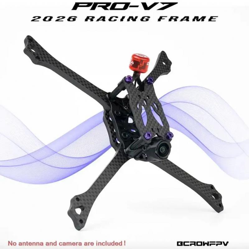 BCROWFPV PRO-V7 5インチレーシングドローンフ - Hd Zero Camera のレビューと価格