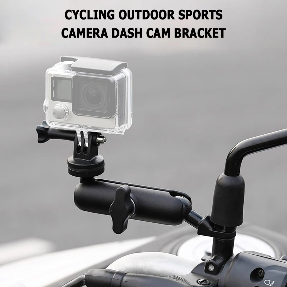 金属オートバイ自転車カメラホルダーハンドルバーミラーマウント - Runcam Camera のレビューと価格