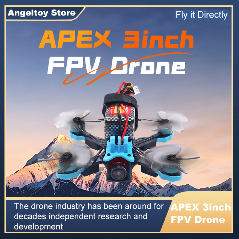 B-CUBE APEX 3インチFPVドローンフレームキット - F722 Flight Controller のレビューと価格