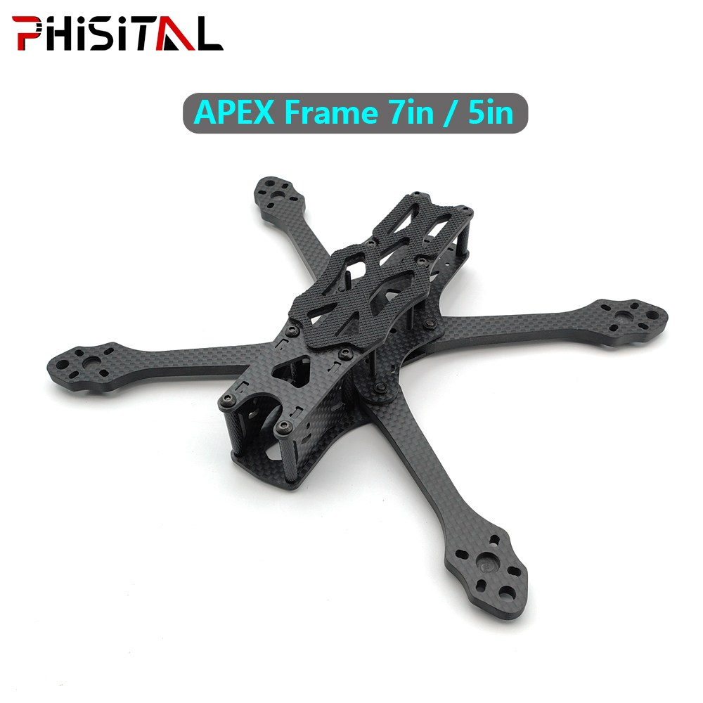 APEXフレーム 7インチ/6インチ/5インチ カーボンファ - Carbon Fiber Drone Frame のレビューと価格