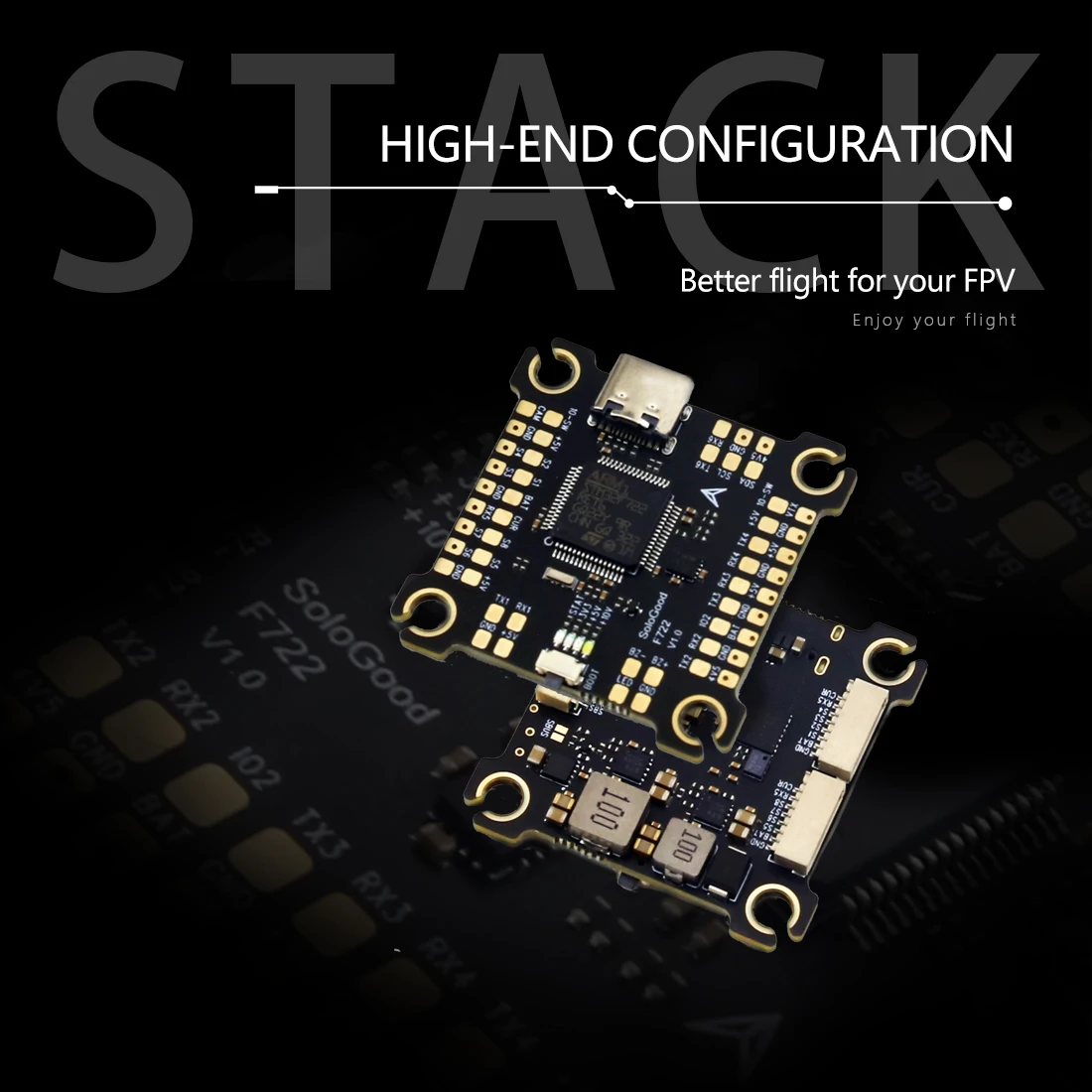 SoloGood F722 60A スタック ICM4268 - F722 Flight Controller のレビューと価格