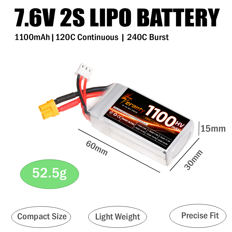 Teranty 2S 3S 4S 6S HV LiPoバッテ - Lipo Battery 6S のレビューと価格