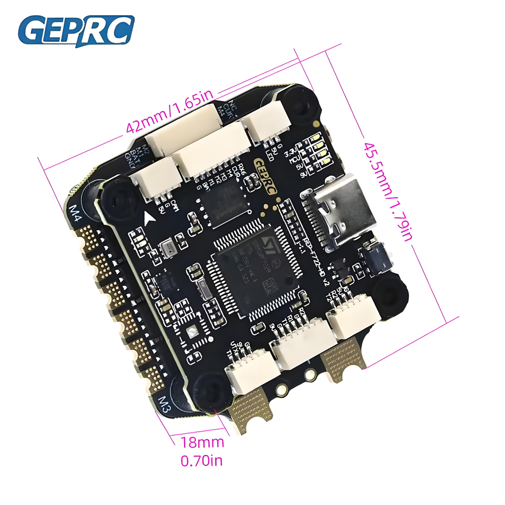 APGEPRC TAKER F722 BLS 65A V2  - F722 Flight Controller のレビューと価格