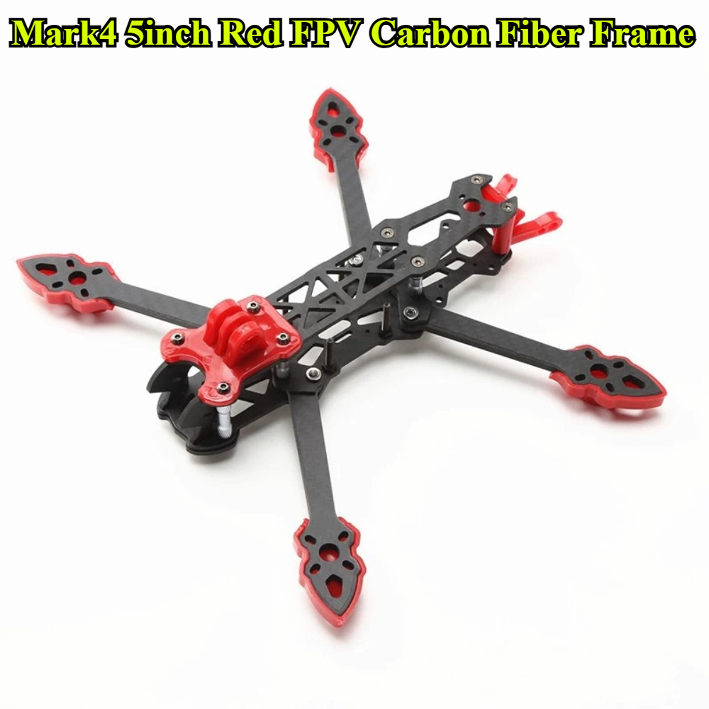 1個/ロット Mark4 5インチ FPV カーボンファイバ - Carbon Fiber Drone Frame のレビューと価格