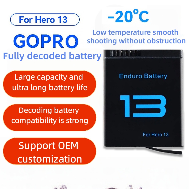 Hero13 3.89V カメラバッテリー GoPro13ア - Drone Battery のレビューと価格