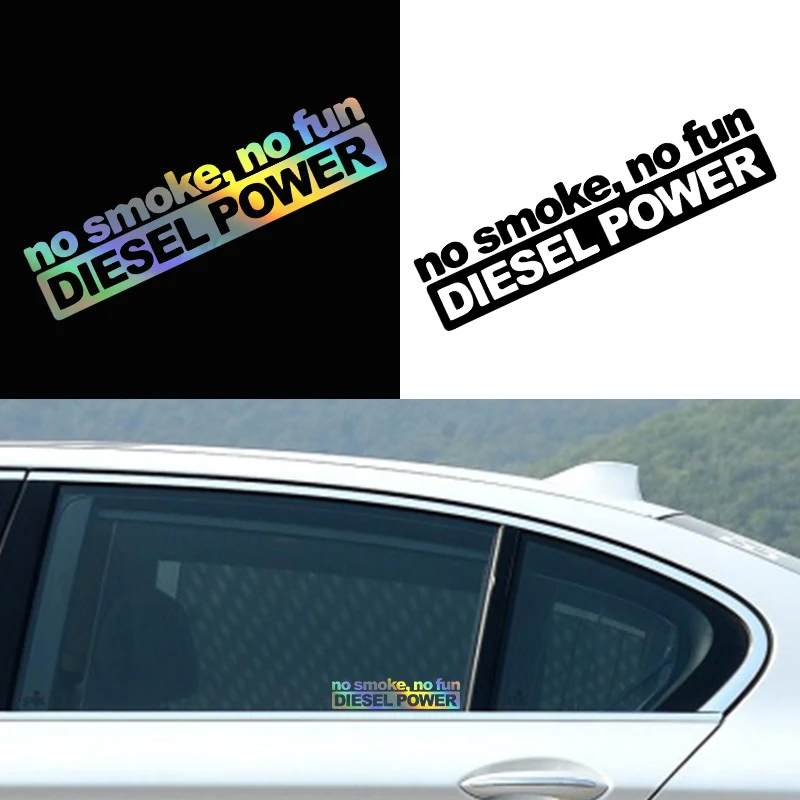15.2X3.7CM 車のステッカー無煙無楽しいディーゼルパ - Smoke Stopper のレビューと価格