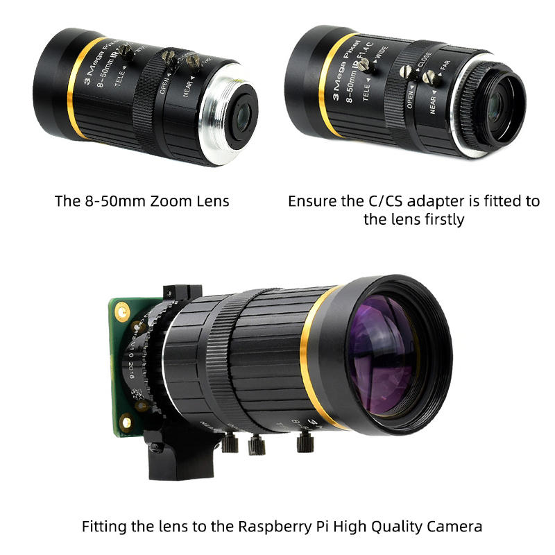 ラズベリーパイ高品質カメラ12.3MP IMX477センサー - Hd Zero Camera のレビューと価格