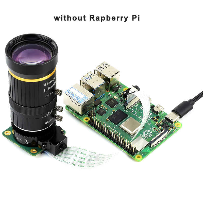 ラズベリーパイ高品質カメラ12.3MP IMX477センサー - Hd Zero Camera のレビューと価格