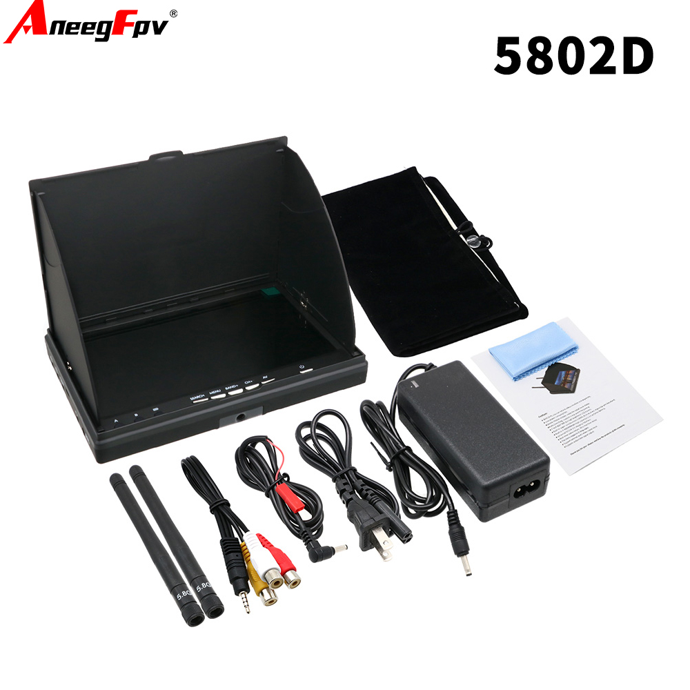 LCD5802D LCD5802S 7 インチ 5.8G 4 - Goggles Fpv のレビューと価格