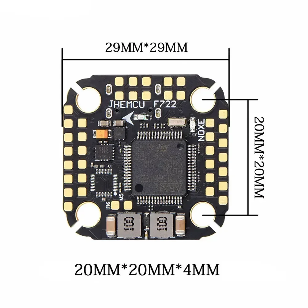 JHEMCU F722 NOXE FC（ジャイロ、気圧計、O - F722 Flight Controller のレビューと価格