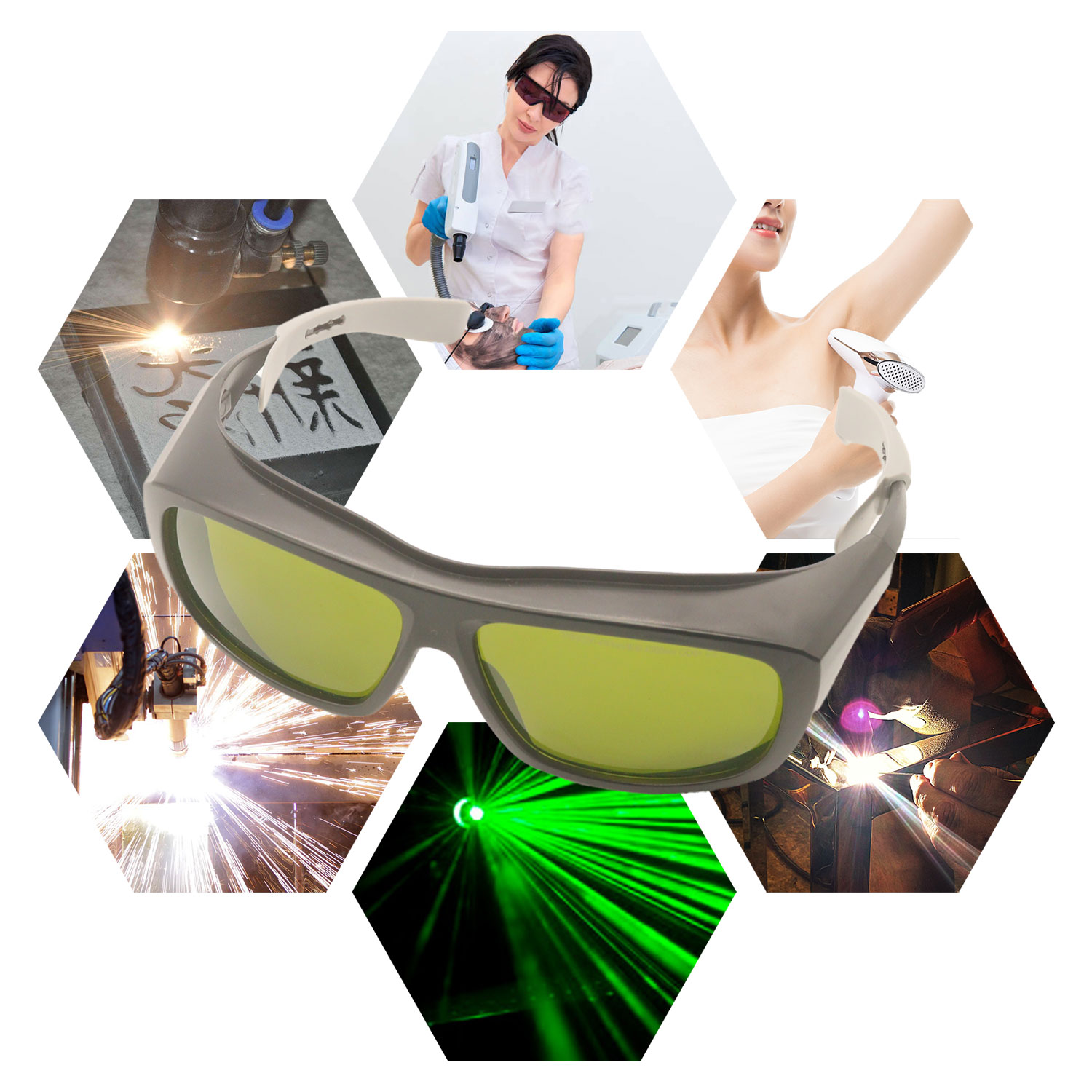 脱毛用レーザー保護メガネ、溶接ゴーグル、目の安全性、放射線メ - Goggles Fpv のレビューと価格