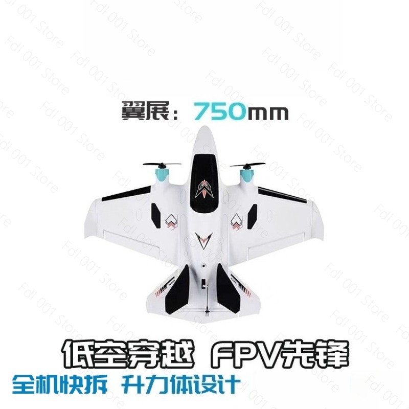 デュアルモーターFPV固定翼RC飛行機レーシングドローンポー - Rc Drone のレビューと価格