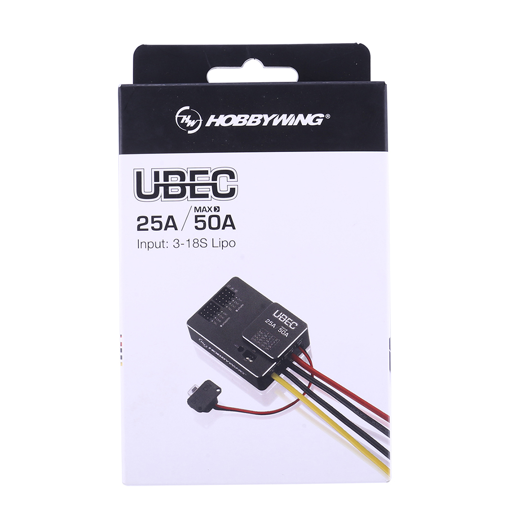 Hobbywing UBEC 25A HV 3-18S モジ - Mini Drone のレビューと価格