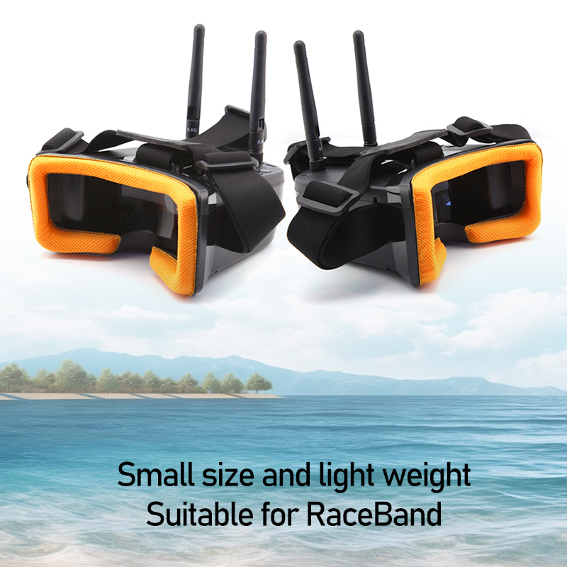 VR009 FPV ビデオゴーグル 3 インチ 480*32 - Goggles Fpv のレビューと価格