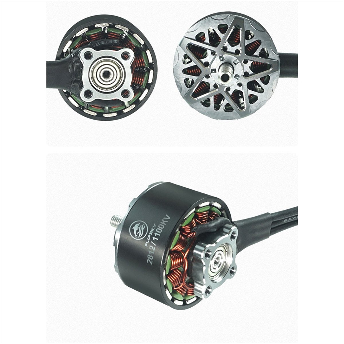 【モーター部品】2812 1100KV ブラシレスモーター、 - Drone のレビューと価格